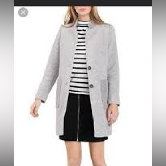 EDC esprit winter medium wool blend gray coat… - Picture 1 of 8